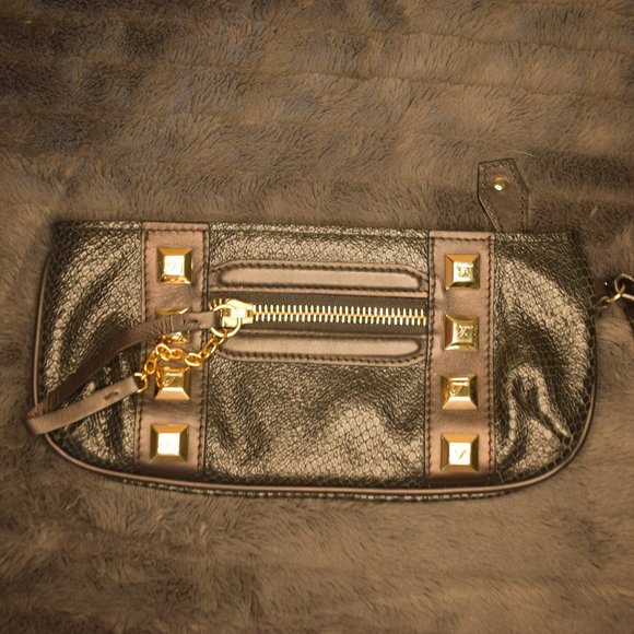 TEMPERLEY LONDON Black Leather Clutch Bag - Picture 1 of 5